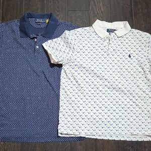 BUNDLE Polo by Ralph Lauren Men's Classic Fit  Anchor And Sail Boat Size Large